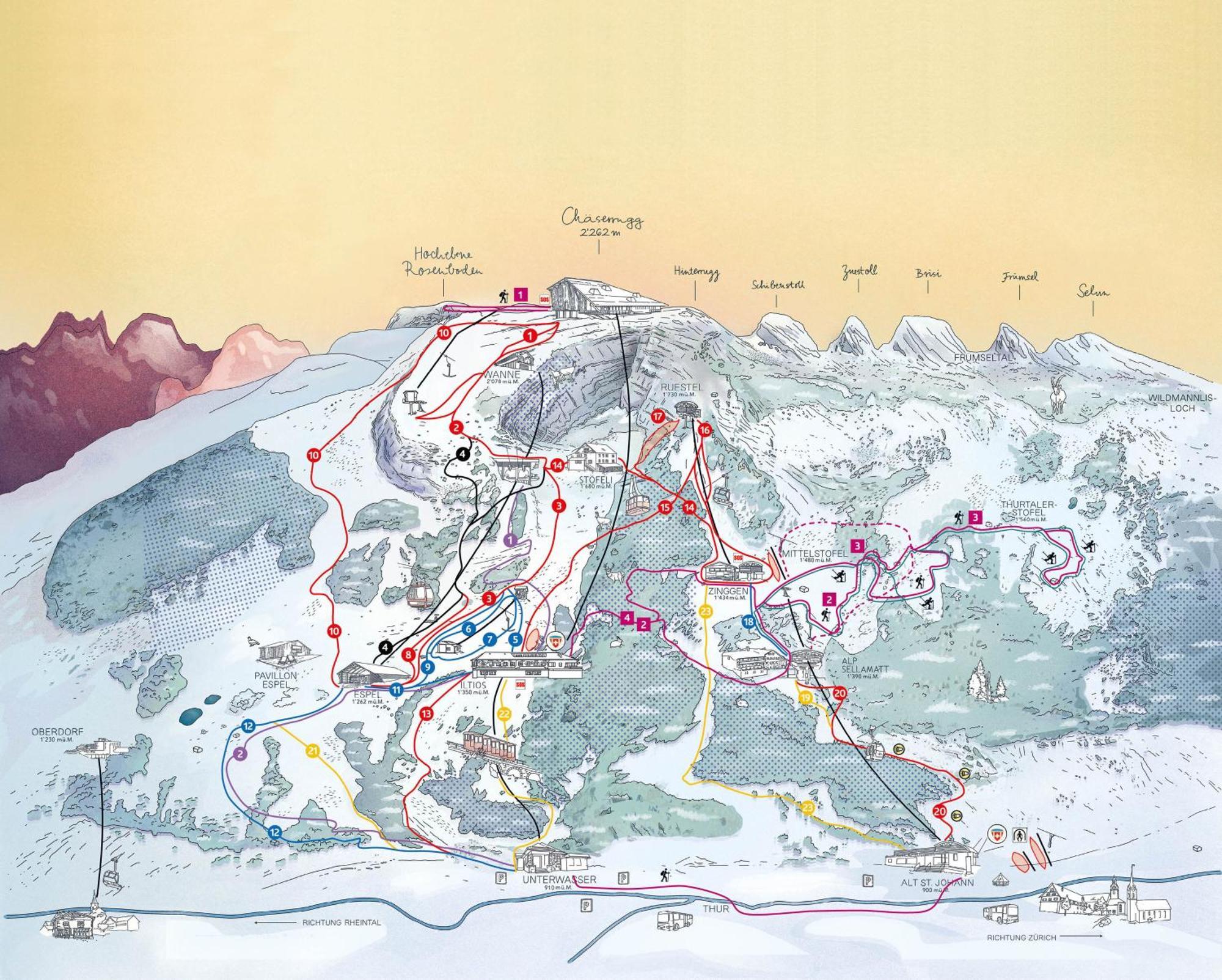 Doodle'S Amazing Chalet -Walensee - Flumserberg - Churfirsten - Heidiland - Pool - Sauna 몰스 외부 사진