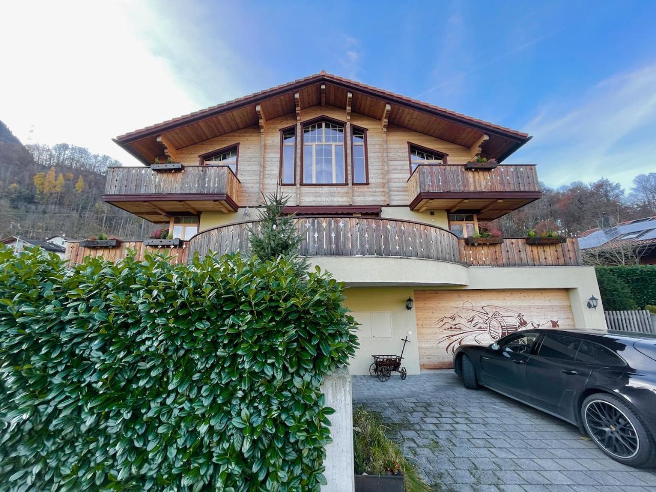 Doodle'S Amazing Chalet -Walensee - Flumserberg - Churfirsten - Heidiland - Pool - Sauna 몰스 외부 사진