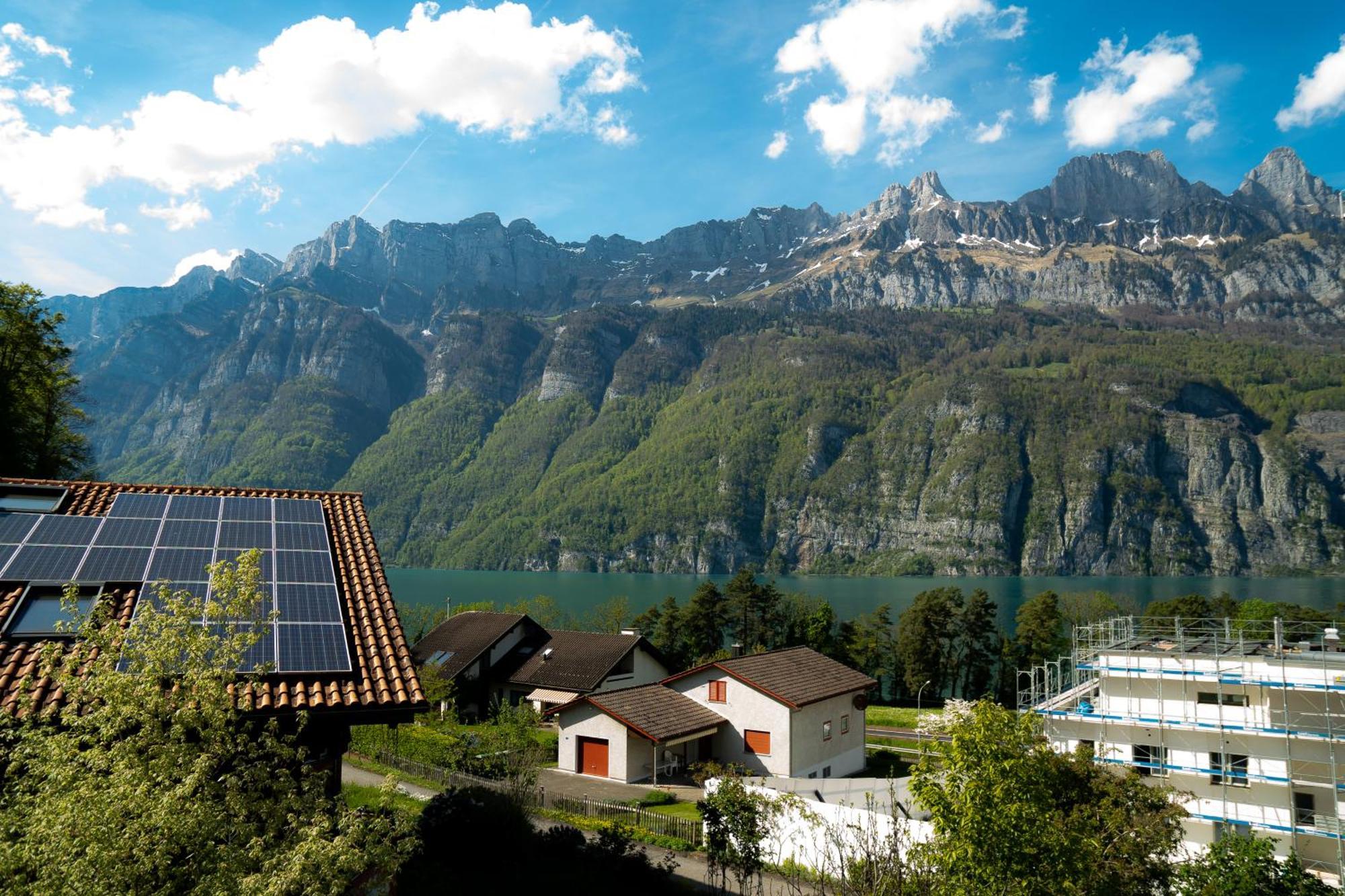 Doodle'S Amazing Chalet -Walensee - Flumserberg - Churfirsten - Heidiland - Pool - Sauna 몰스 외부 사진