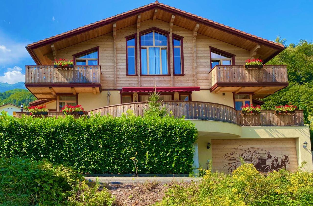Doodle'S Amazing Chalet -Walensee - Flumserberg - Churfirsten - Heidiland - Pool - Sauna 몰스 외부 사진