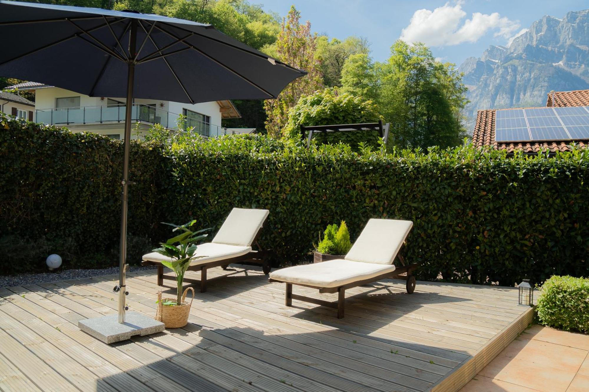 Doodle'S Amazing Chalet -Walensee - Flumserberg - Churfirsten - Heidiland - Pool - Sauna 몰스 외부 사진